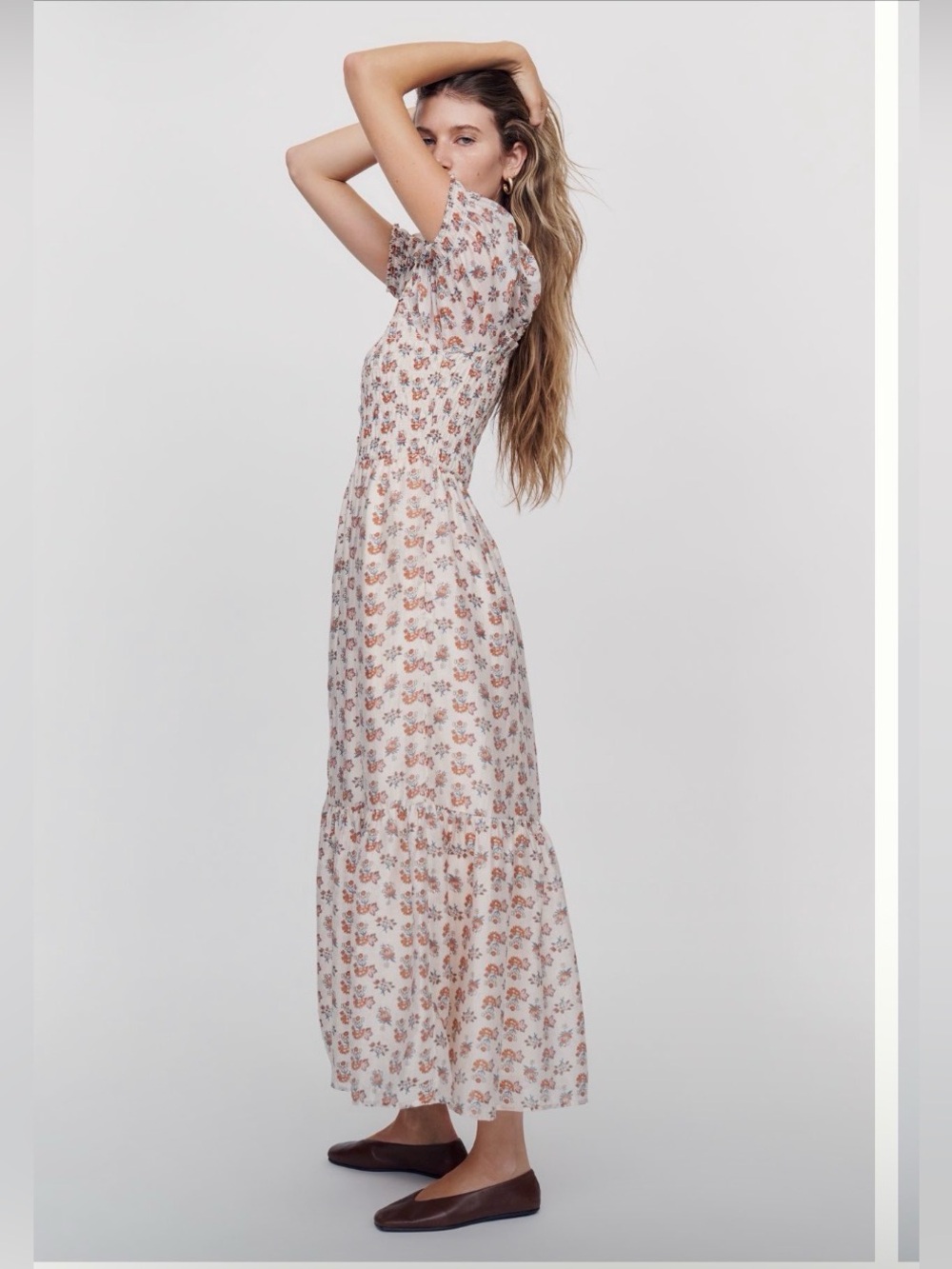 NWT Anthropologie Women's XS Peregrine Midi Dress
